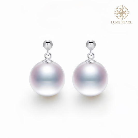 4A Grade — Aurora-Inspired Elegant Natural Freshwater Pearl Earrings