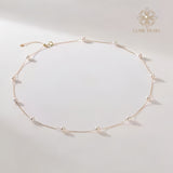 4A-Grade Aurora Nucleus-Free Freshwater Pearl Galaxy Necklace – A Gift of Love