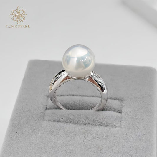 4AAAA Aurora-Grade Gender-Neutral Freshwater Pearl Ring – A Daily Essential for Effortless Style