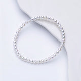 4A Grade Aurora Freshwater Nucleated-Free Pearl Stretch Bracelet