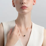 Akoya Collection: Masterpiece Double-Pearl Necklace with Tahitian & Akoya Pearl