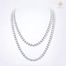 Lustrous 3A-Grade Nucleus-Free Freshwater Pearl Necklace – 47" Long Layering Strand