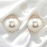 4AAAA High-Luster Freshwater Non-Nucleated Pearl Stud Earrings