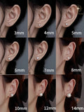 4AAAA High-Luster Freshwater Non-Nucleated Pearl Stud Earrings