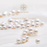 4AAAA-Grade High-Luster Smooth Sliding Pendant Freshwater Non-Nucleated Pearl Necklace