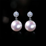 4A Grade — Aurora-Inspired Elegant Natural Freshwater Pearl Earrings
